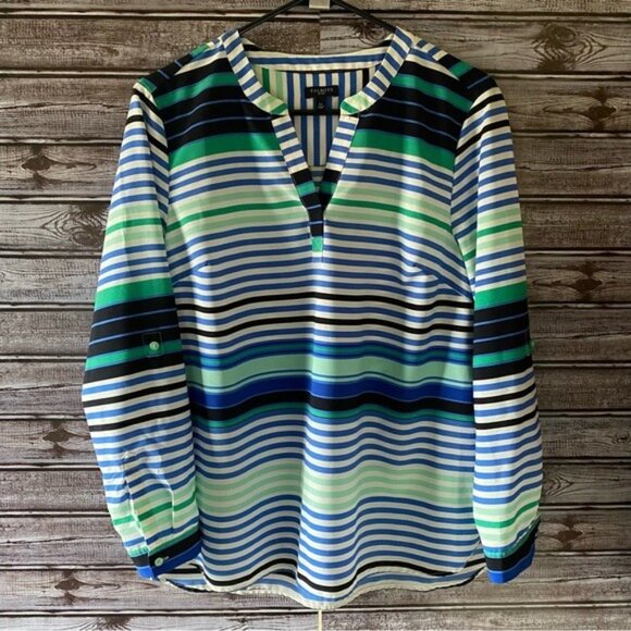 Talbots Tops - Talbots Petites Women's Long-Sleeved Blouse‎ Size LP